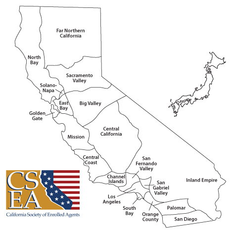 CSEA Chapter Map